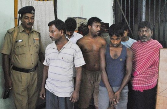 Ending-gambling rampant in Tripura capital: Agartala Police bust gambling racket, 6 arrested and Rs. 22, 500 seized Ending-gambling rampant in Tripura capital: Agartala Police bust gambling racket, 6 arrested and Rs. 22, 500 seized